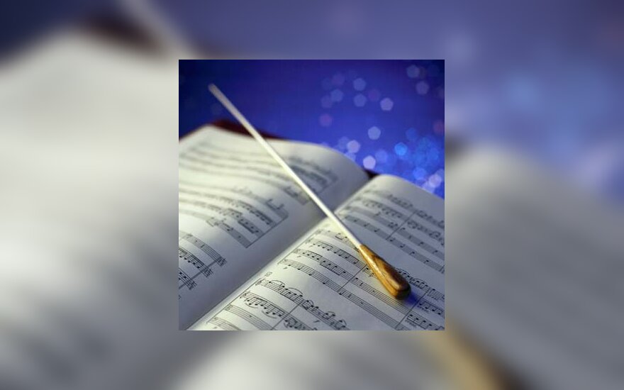 muzika, natos, dirigentas
