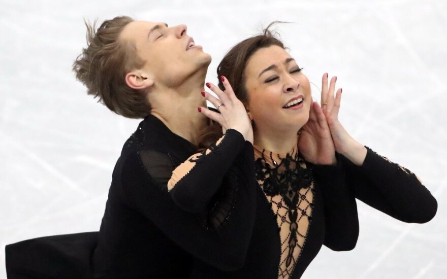 Čiuožėjai Reed ir Ambrulevičius Europos čempionate liko 13-ti