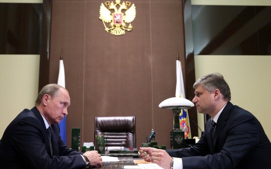 Vladimiras Putinas ir Olegas Beloziorovas