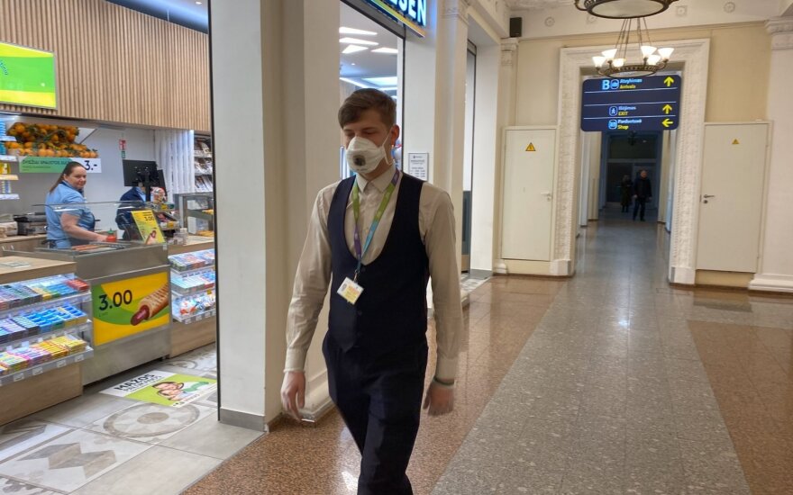 Vilniaus oro uostas; koronoviruso grėsmė