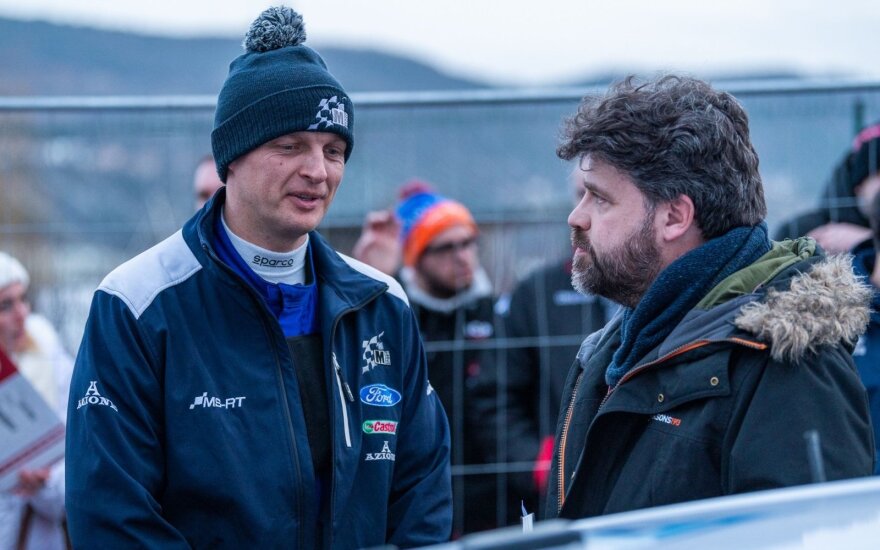 Monte Karlo WRC: Deividas Jocius ir Mindaugas Varža. Timo Anis nuotr.
