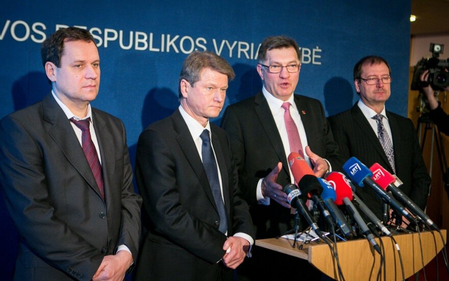 Leaders of the coalition parties after 2012 elections