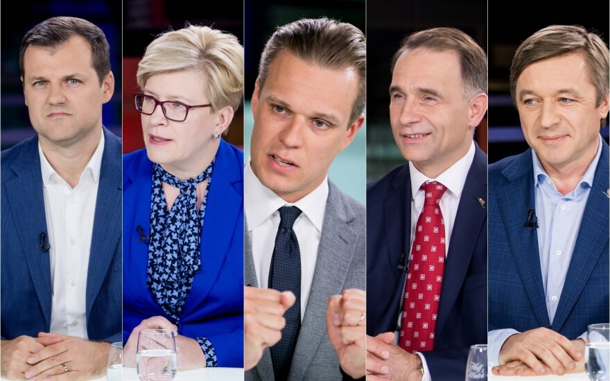 Penkių politinių lyderių didžiausi iššūkiai 2020 metams: nuo išlikimo iki įsitvirtinimo