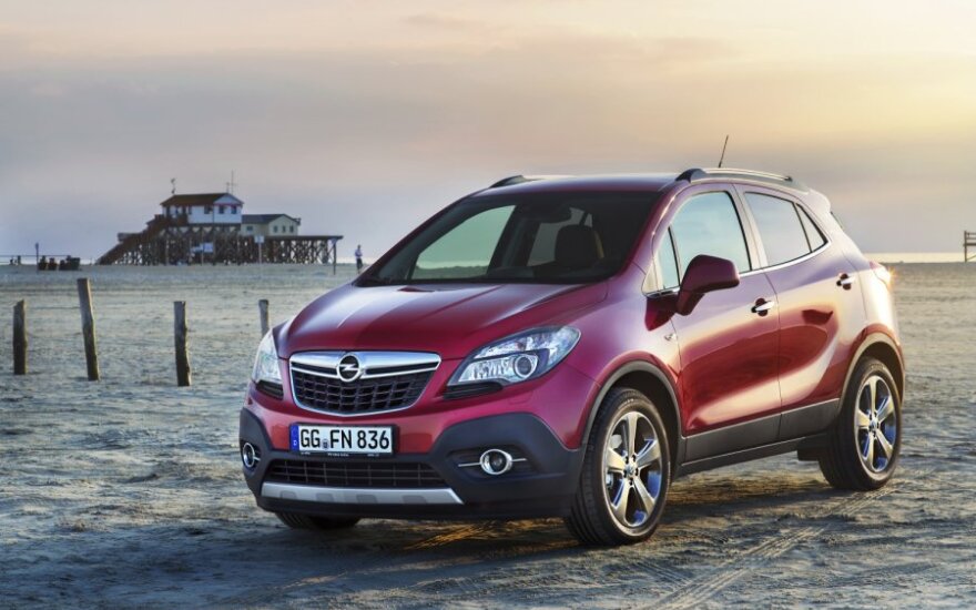 Передняя подвеска opel mokka