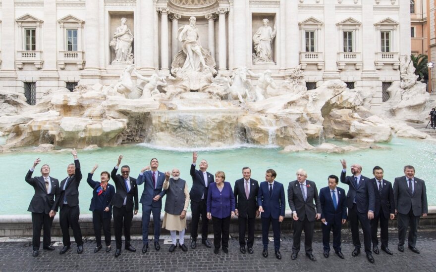G20 susitikimas Romoje