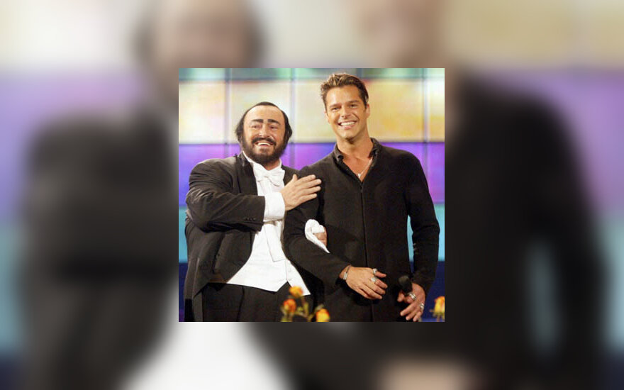Luciano Pavarotti, Ricky Martin