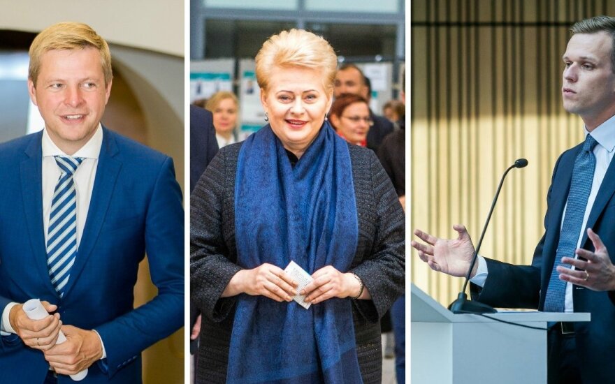 Remigijus Šimašius, Dalia Grybauskaitė, Gabrielius Landsbergis