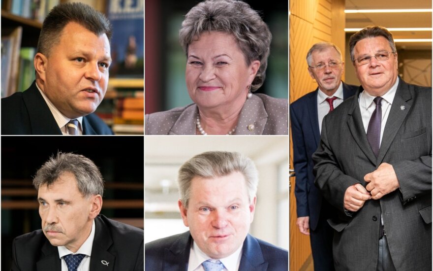 Mantas Adomėnas, Irena Šiaulienė, Jaroslavas Narkevičius, Zbignevas Jedinskis, Gediminas Kirkilas, Linas Linkevičius.