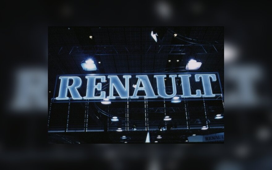 „Renault“ grupės nuosmukis mažėja