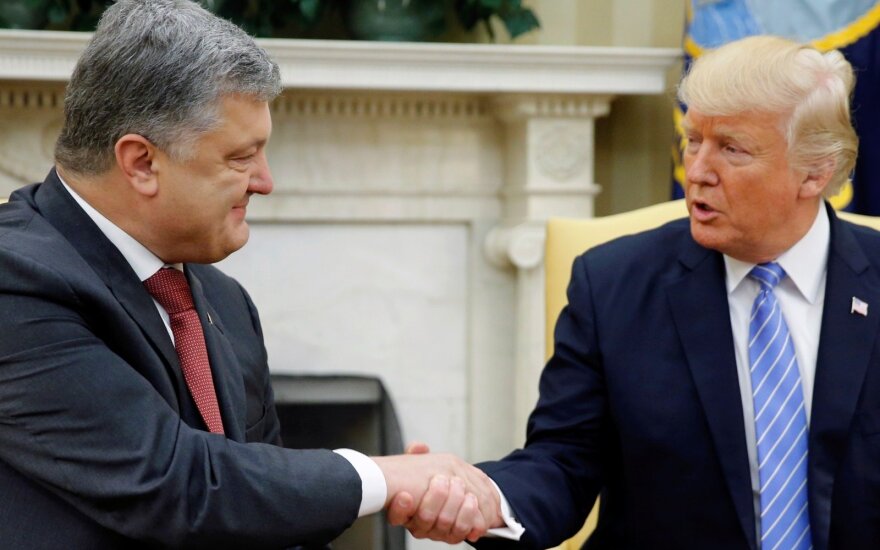 Donaldo Trumpo susitikimas su Petro Porošenka