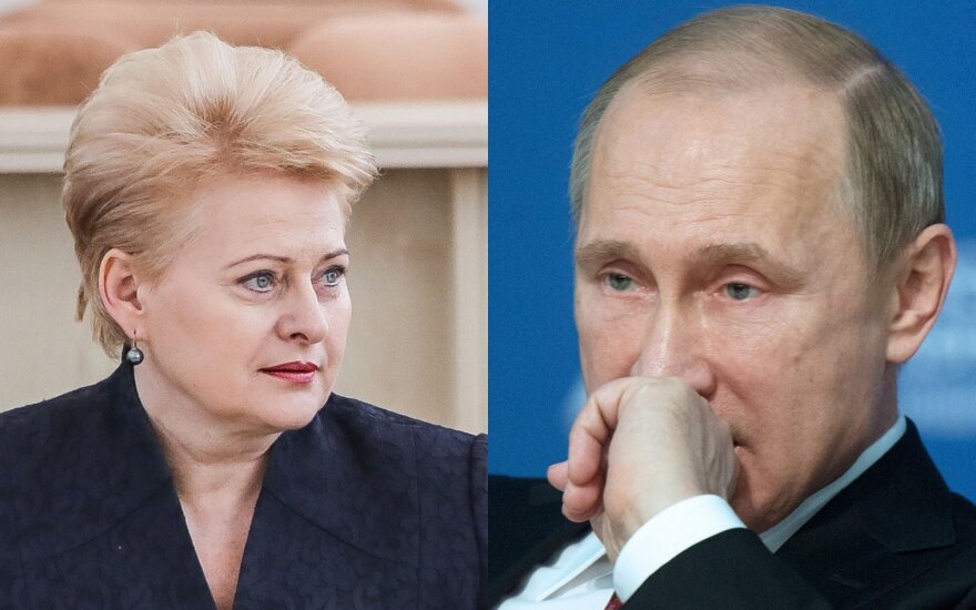 Dalia Grybauskaitė, Vladimir Putin