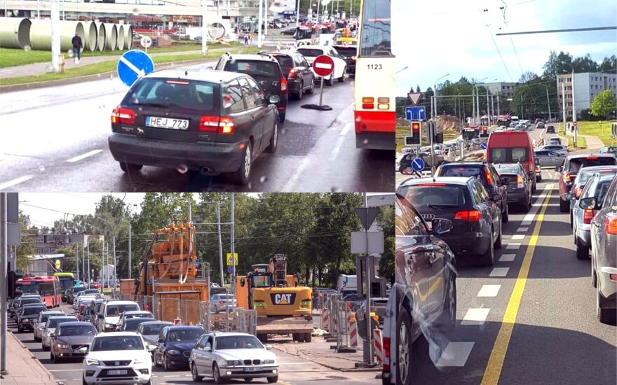 Vairuotojams į taisykles nusispjauti: per dvi valandas dešimtys nubaustų, o vis tiek važiuoja