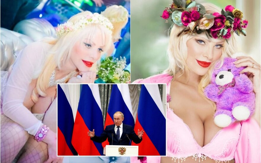 Cicciolina, Vladimiras Putinas / Foto: Instagram, Scanpix