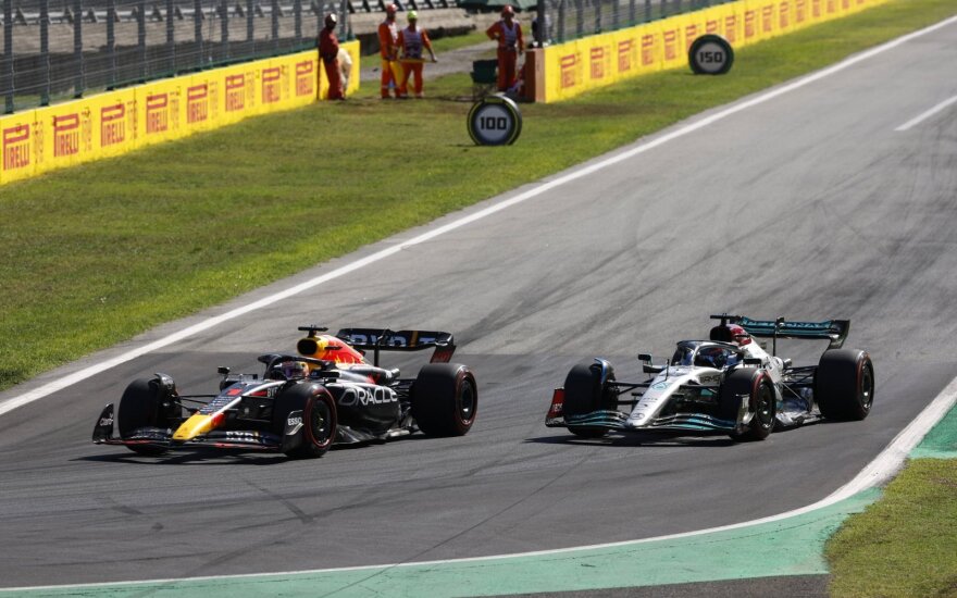 „Formulės-1“ etape Italijoje – Verstappeno pergalė