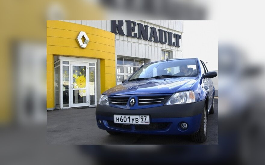 Užsienietiškų automobilių dalis Rusijoje padidėjo iki 42,3 proc.
