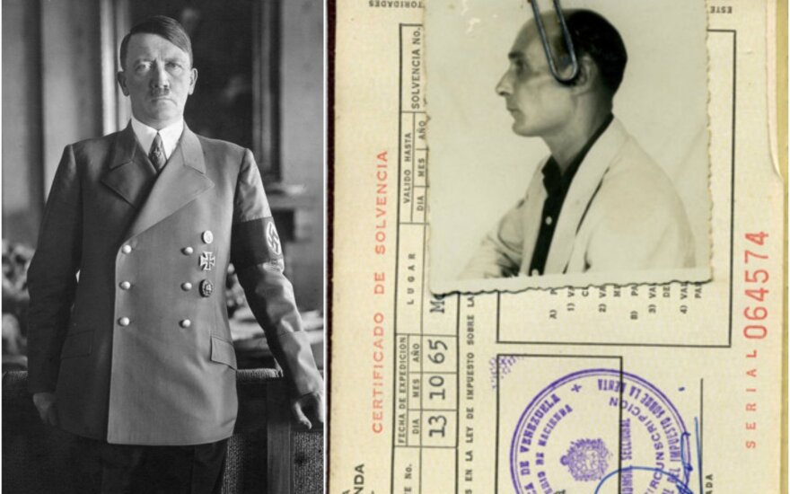 A. Hitleris ir J. Pujolio Garcia pasas