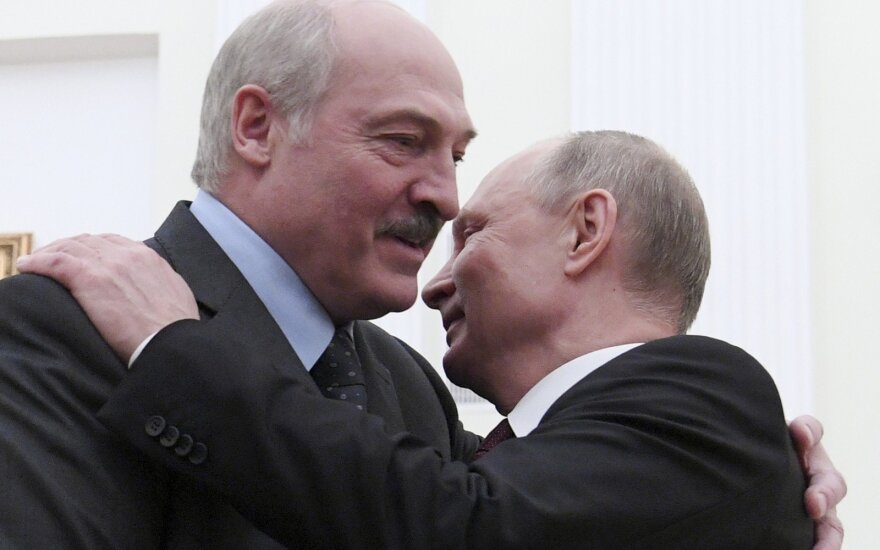 Putinas susitiko su A. Lukašenka