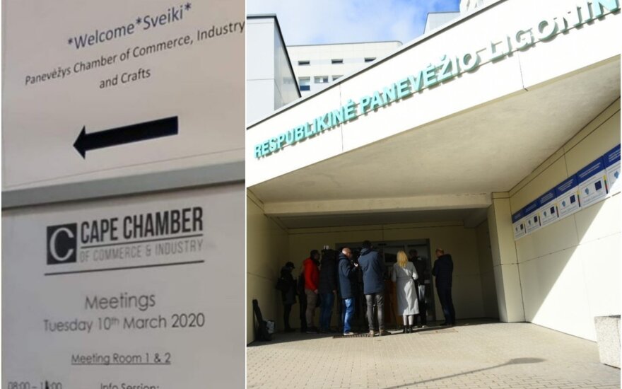 Koronavirusu apsikrėtęs panevėžietis su verslininkų delagacija lankėsi Pietų Afrikos Respublikoje (PAR).