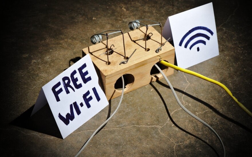Residents are urged caution: free Internet may cost very dearly