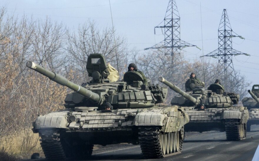 Russian tanks