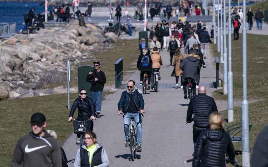 Švedijoje per pastarąją parą užfiksuota per 100 mirčių nuo koronaviruso