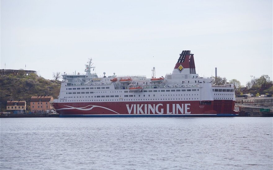 Baltijos jūroje ant seklumos užplaukė Suomijos bendrovės keltas su 331 keleiviu