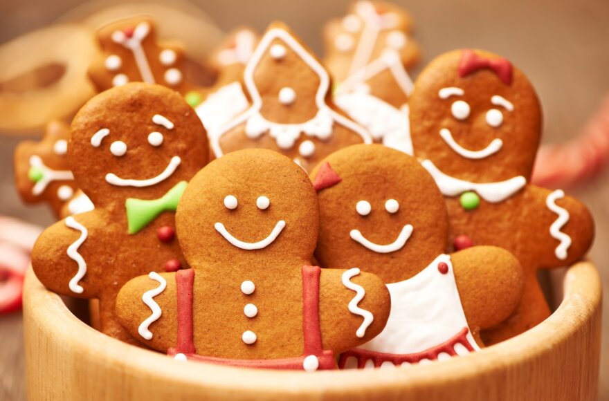 Kalėdiniai sausainiai – te namai pakvimpa meduoliais!