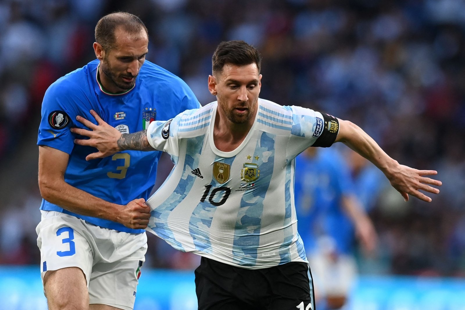 Finalissima: Italia no match per l’Argentina nella partita d’addio di Chiellini