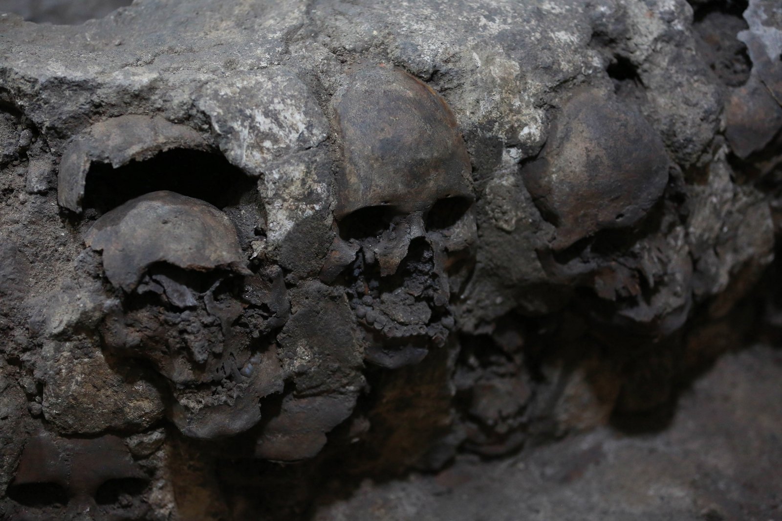 Forferdelig funn funnet i Mexico: underjordisk – spor etter et blodig spansk angrep, et tårn av menneskehodeskaller og en offersamling