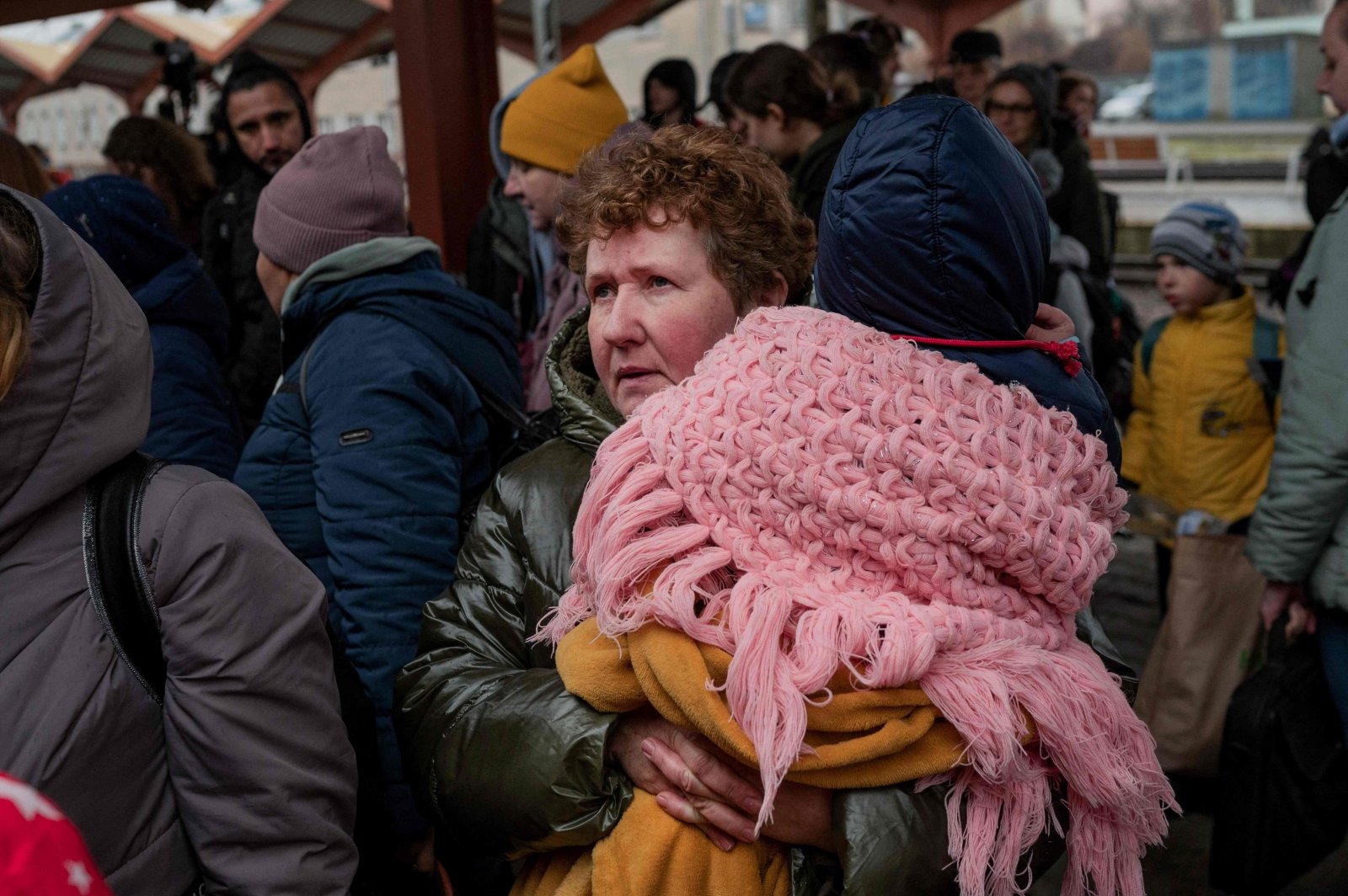Do Polski przyjechało około 2,55 mln osób.  uchodźcy z Ukrainy
