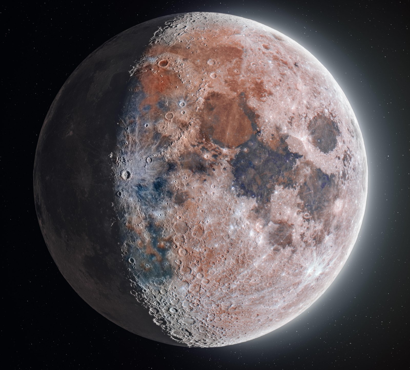 Du har aldri sett Månen i en slik oppløsning: Astrofotografer har pakket mer enn 200 000 bilder i et 174 megapikslers bilde.