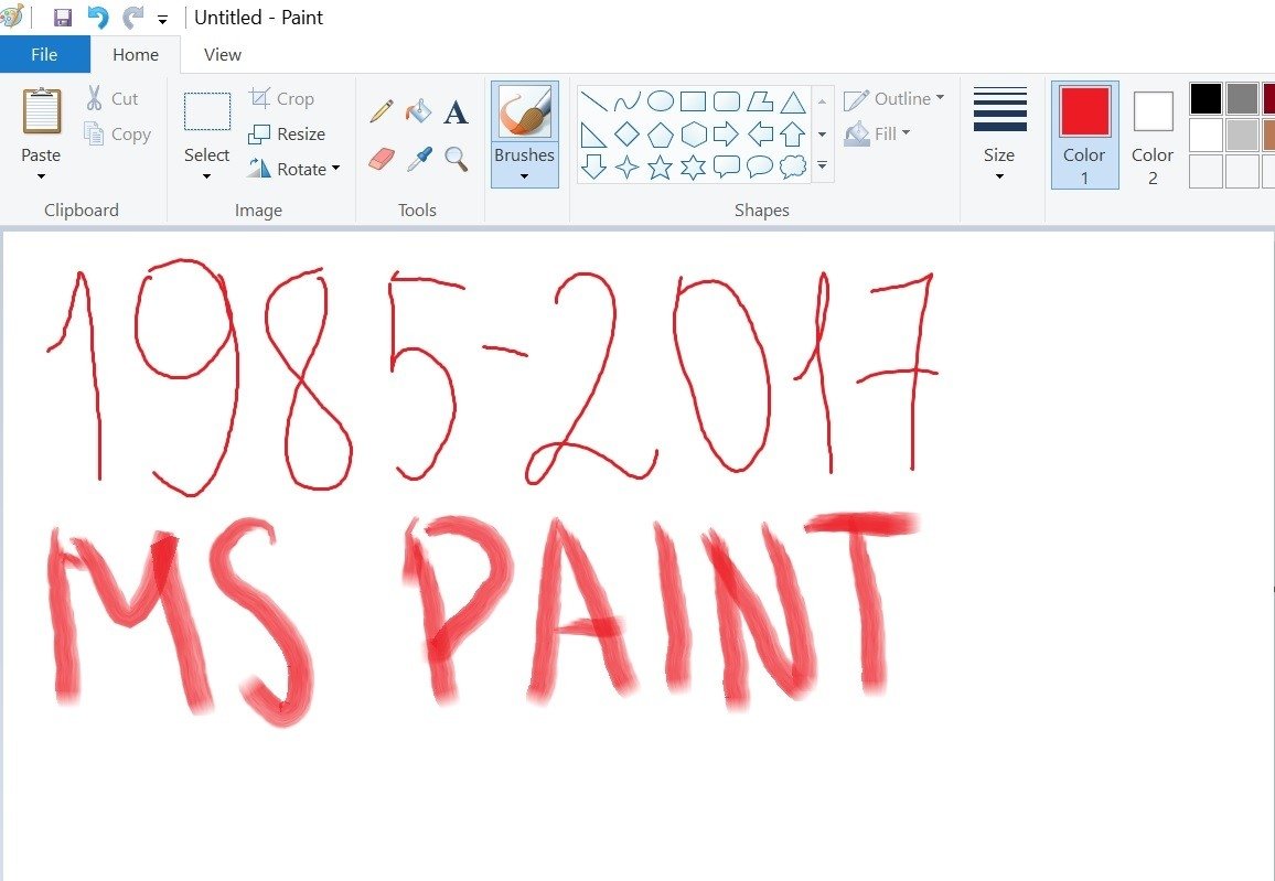 Microsoft paint это что значит