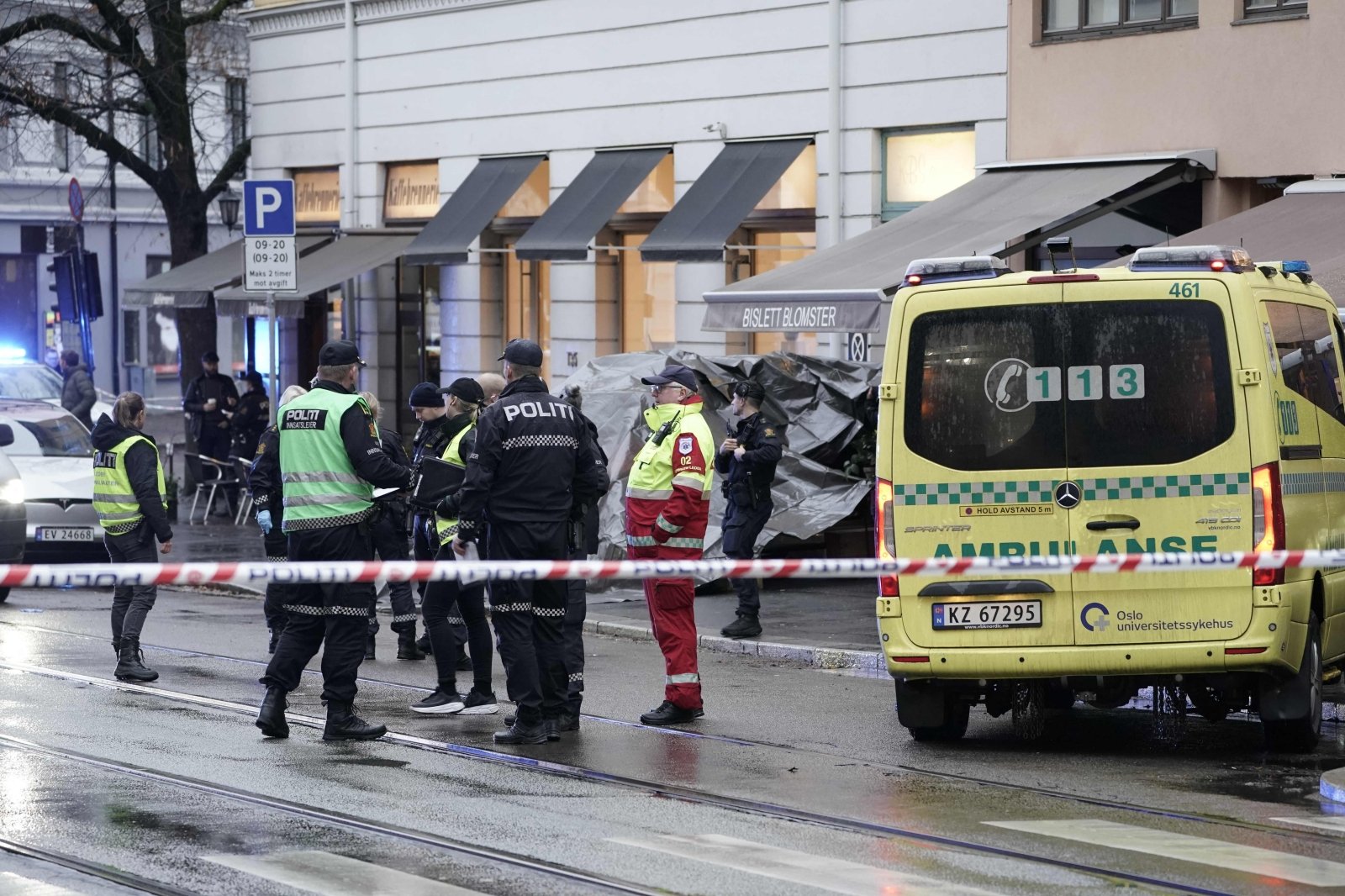 Angrep på en mann med kniv i den norske hovedstaden
