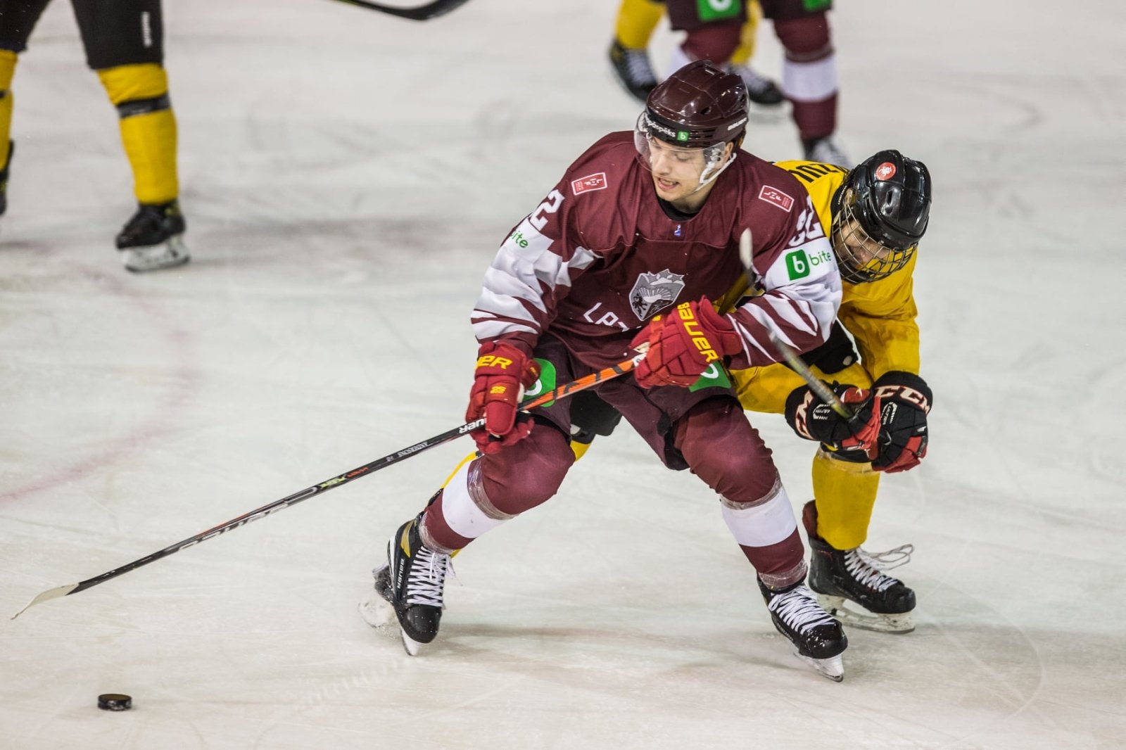 The Lithuanian hockey team started the tournament in Poland with a painful defeat for the representatives of Latvia