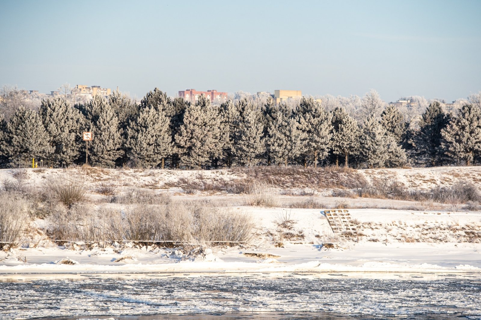 Don’t miss the opportunity to see: Kaunas is white with frost